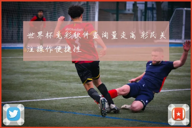 世界杯竞彩软件查询量走高 彩民关注操作便捷性